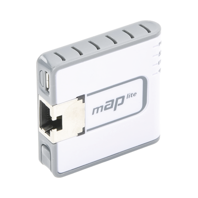 (mAP lite) Mini Access Point 1 Puerto Fast Ethernet, Wi-Fi 2.4GHz 802.11b/g/n (RBMAPL-2ND)