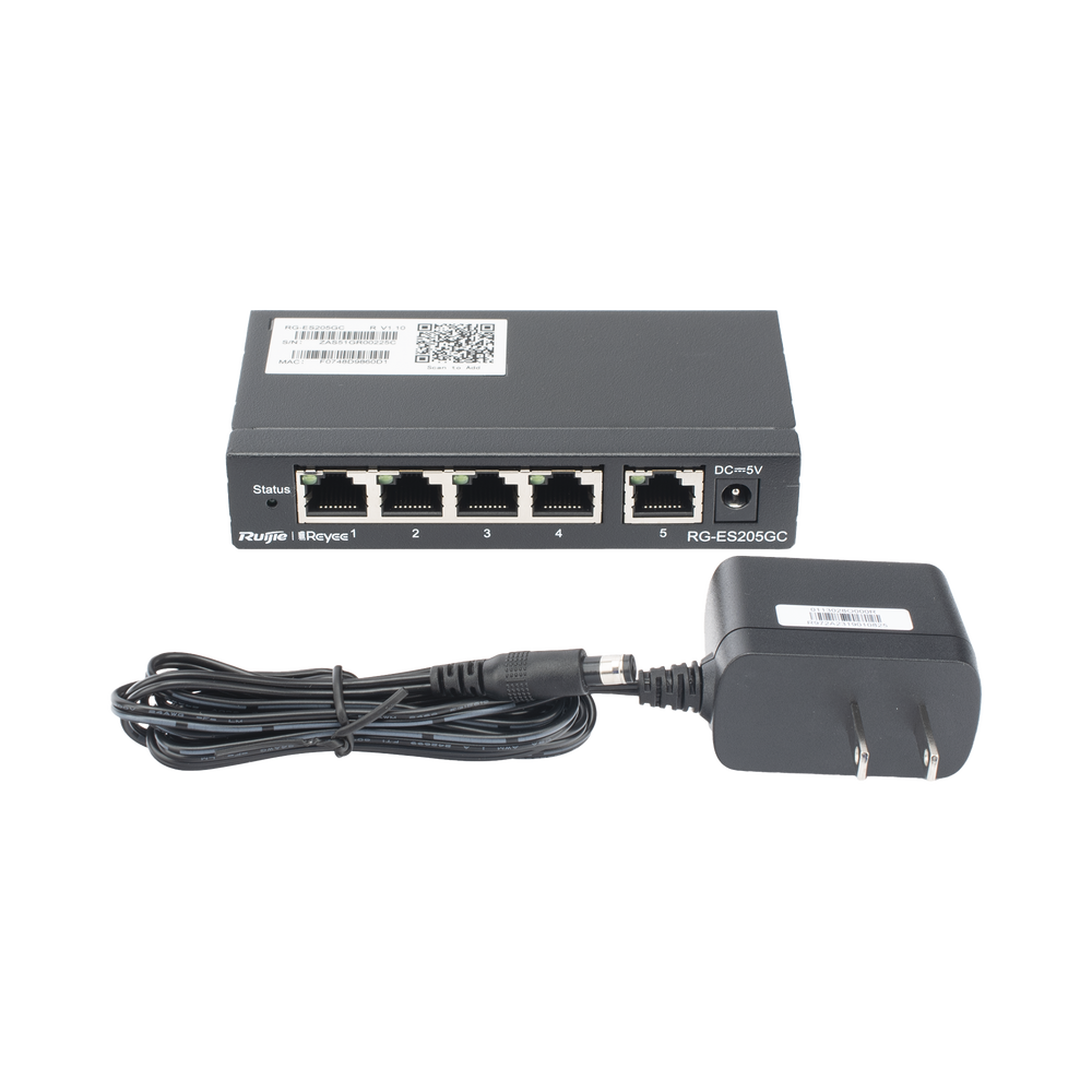 Switch Administrable con 5 puertos Gigabit, gestión gratuita desde la nube - Image 5