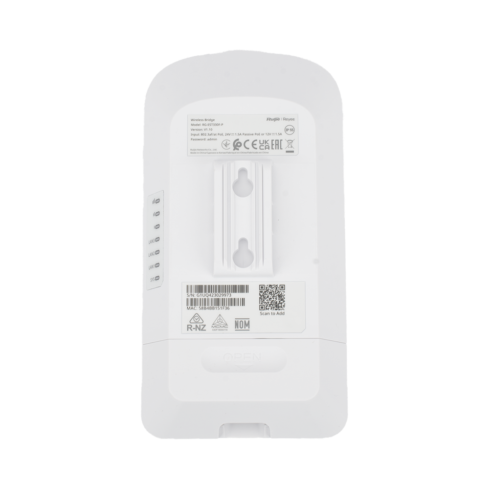 AP PtP o CPE Banda 5Ghz, Especializado para Cámaras, Compatible con AirMetro, 2 Puertos PoE Out 802.3AF hasta 15.4W Totales, Enlace de hasta 3 Km - Image 3