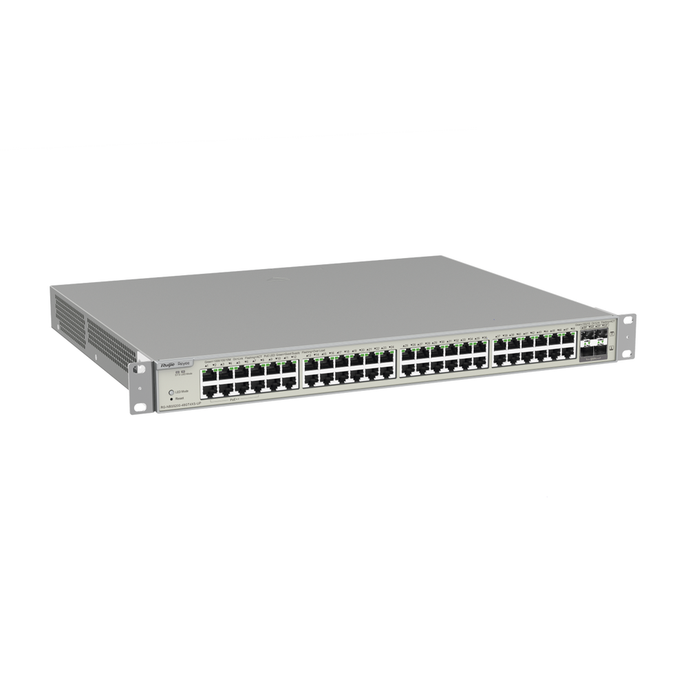 Switch Administrable Capa 3 con 48 puertos Gigabit PoE 802.3af/at + 4 SFP+ para fibra 10Gb, gestión gratuita desde la nube, 740W - Image 2