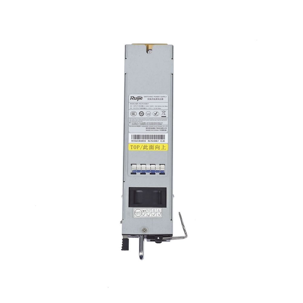 Fuente de Energía Modular, proporciona hasta 150 Watts para Switches Empresariales Ruijie Networks - Image 2