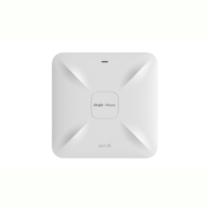Punto de Acceso Mesh Wi-Fi 6 para Interior, se Instala en Techo o Pared, hasta 512 Usuarios y 3.2 Gbps, Doble Banda 802.11ax MU-MIMO 4x4 (RG-RAP2260(E))