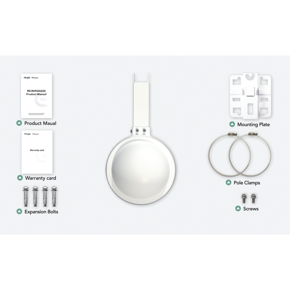 Punto de Acceso Mesh Wi-Fi 6 Exterior IP68, Wi-Fi 6 (802.11ax), 360 grados, MU-MIMO2x2, hasta 256 clientes - Image 5