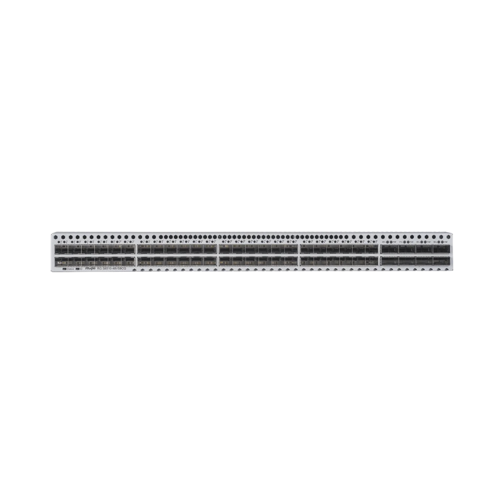 Switch Data Center con 48 Puertos SFP+ 10G y 8 Puertos QSFP28 100G, M-LAG/VSU/de-stacking para Mayor Disponibilidad y Alto Rendimiento - Image 3