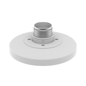 Adaptador tipo plato para Cámara tipo domo Hanwha, necesario para usar accesorios de pared o techo, verificar lista de compatibilidad