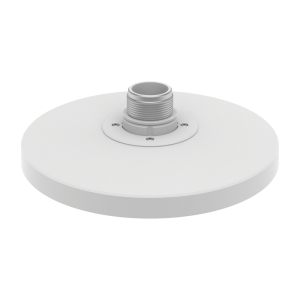 Adaptador tipo plato para Cámara Multisensor serie P necesario para usar accesorios de pared o techo, verificar lista de compatibilidad