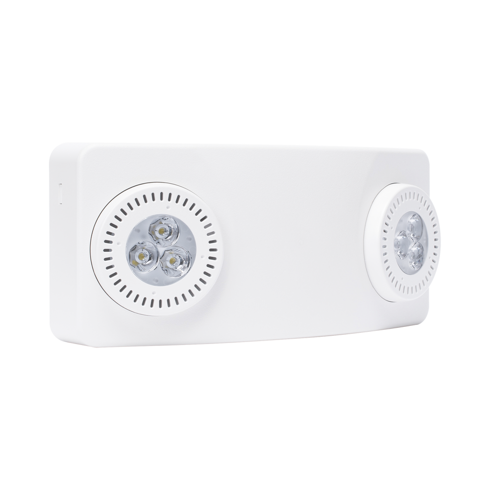 Luz de Emergencia Dual LED /520lm/uso rudo/montaje en pared o techo/batería de respaldo incluida - Image 3