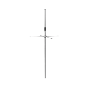 Antena Omnidireccional con Plano de Tierra, 490-512 MHz, 2.5 dBd, Ajustable a 5 MHz en el Rango de Frecuencia, 100 Watt, N Macho.