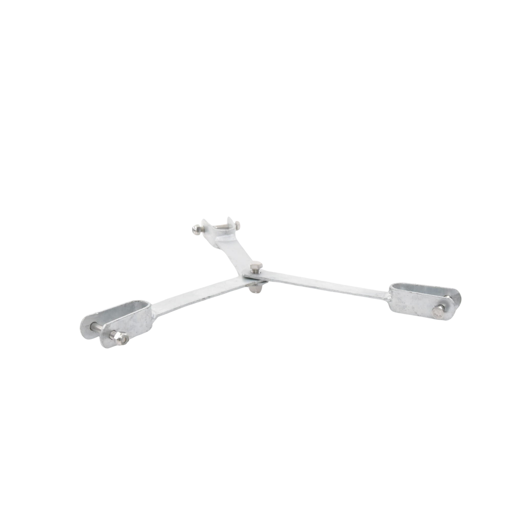 Brida para sujeción de retenida compatible con tramos STZ30G, Galvanizado por Inmersión en Caliente. - Image 2