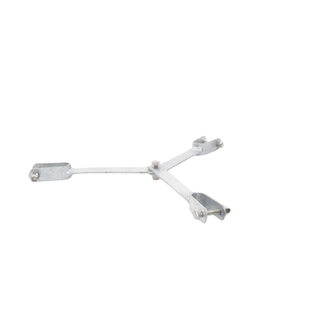 Brida para sujeción de retenida compatible con tramos STZ30G, Galvanizado por Inmersión en Caliente. - Image 3