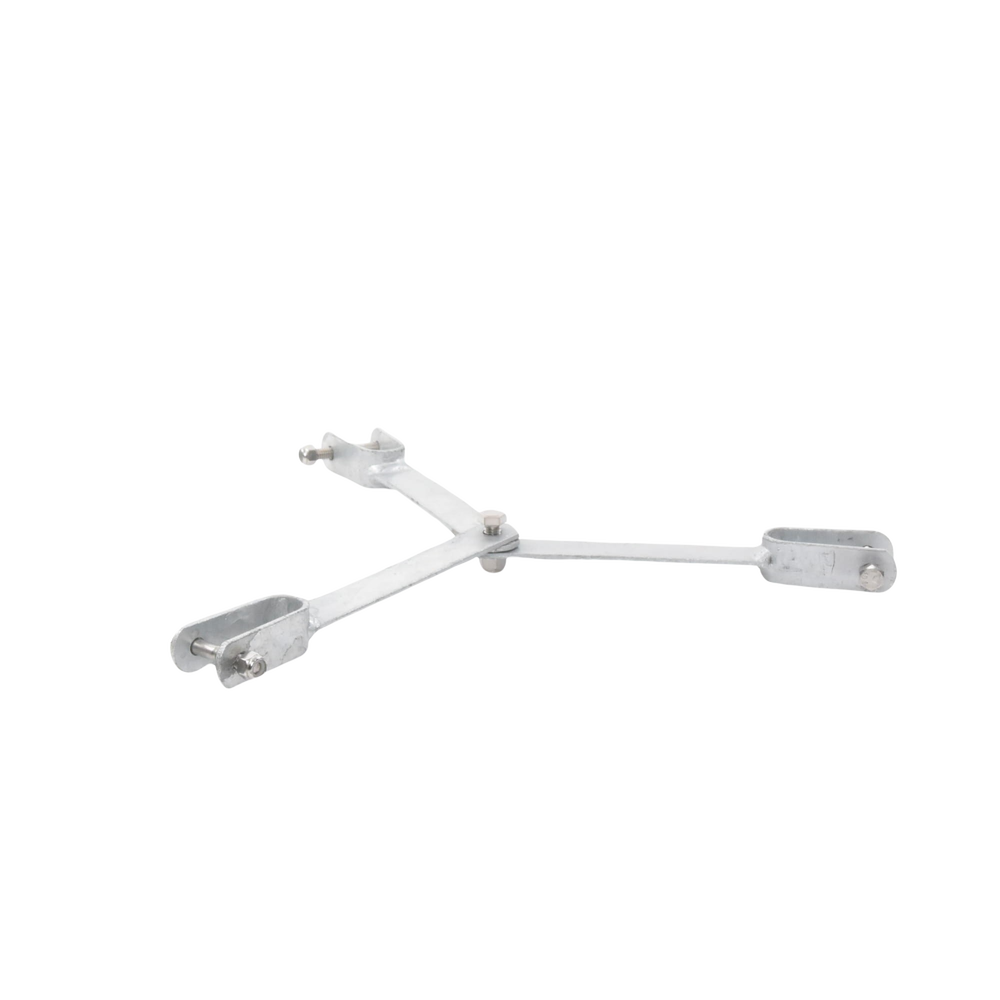 Brida para sujeción de retenida compatible con tramos STZ30G, Galvanizado por Inmersión en Caliente. - Image 4