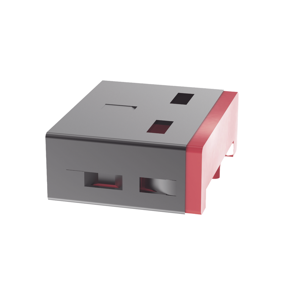 Dispositivo de Bloqueo Smartkeeper, Para Puertos USB-A, Color Rojo, 1 Pieza - Image 4