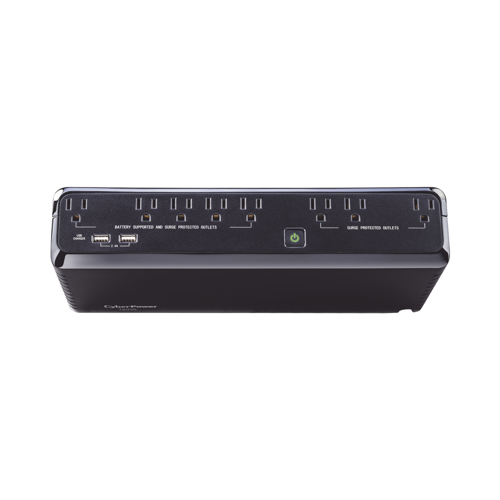 UPS de 750 VA/375 W, Topología Standby, Entrada 120 Vca NEMA 5-15P, de Escritorio, Con 8 Tomas NEMA 5-15R - Image 2