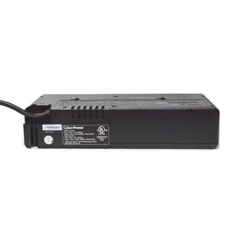 UPS de 750 VA/375 W, Topología Standby, Entrada 120 Vca NEMA 5-15P, de Escritorio, Con 8 Tomas NEMA 5-15R - Image 6