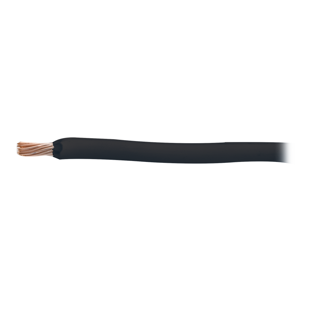 ( SLY308 ) Cable El?ctrico de Cobre Recubierto THW-LS Calibre 12 AWG 19 Hilos Color Negro (100 Metros) (328.08 Pies)