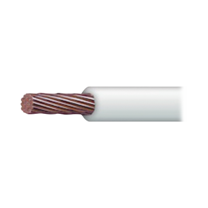 Cable El?ctrico 16 AWG Color Blanco, Conductor de Cobre Suave Cableado. Aislamiento de PVC, Auto-Extinguible. Bobina de 100 Metros (328.08 Pies)