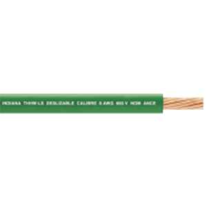 Cable El?ctrico 18 AWG Color Verde, Conductor de Cobre Suave Cableado. Aislamiento de PVC, Auto-Extensible. Bobina de 100 Metros (328.08 Pies)