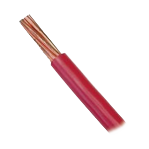 Cable El?ctrico 18 AWG Color Rojo, Conductor de Cobre Suave Cableado. Aislamiento de PVC, Auto-Extinguible. Bobina de 100 Metros (328.08 Pies)