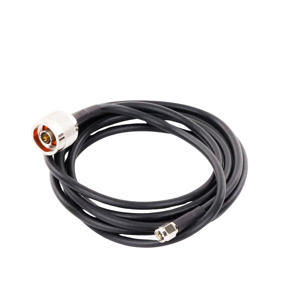 Jumper de 2 Metros (6.56 Pies) con Cable RG-58U-SYS Conector N Macho a SMA Macho - Image 2