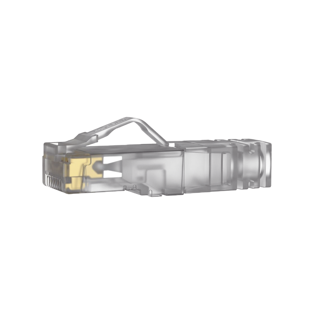 Plug RJ45 Cat6A, Para Cable UTP de Calibre 23-24 AWG, Chapado en Oro de 50 Micras, Paquete de 100 Piezas - Image 3