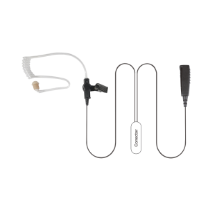 MICRÓFONO AUDÍFONO DE 2 CABLES P/ MOTOROLA GP300/ SP-50/ P1225/ PRO3150/ MAG ONE/ EP450/ EP350. HYT TC-500/ 518/ 600/ 610/ 620/ 700.