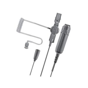MICRÓFONO - AUDÍFONO DE SOLAPA DE 3 CABLES P/ MOTOROLA MOTO-TRBO/ XPR-6500/ 6550/ DGP-4150/ 6150/ 8550/ 5550/ APX-7000/ DP-3400.