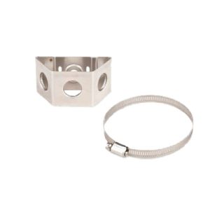 Adaptador de Sujetadores de Presi?n. Instalaci?n en Di?metro de 3 a 4 Pulgadas (7.62 a 10.16 cm). Paquete de 10 Piezas