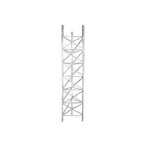 Tramo de Torre de 3 m x 60 cm de Ancho (Tubo 1-1/4" Ced. 30), Galvanizado por Inmersión en Caliente, Hasta 99 m de Elevación.