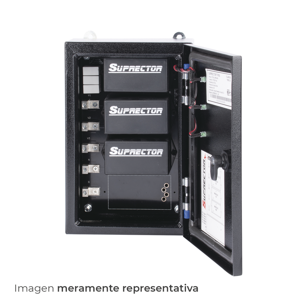 Supresor de Pico Clase C con Voltaje de Operación 220/380 Vca, 2 Fases, 200 KA - Image 5