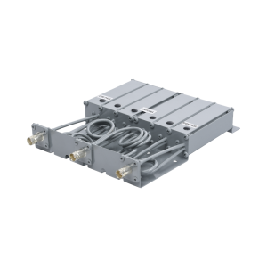 Duplexer SYSCOM en VHF, 6 Cav. 136-148 MHz, 50 Watt, 5 MHz Sep. Rechazo de Banda, BNC Hembras.