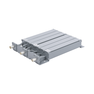 Duplexer SYSCOM en UHF, 6 Cav. 403-430 MHz, 50 Watt, 5 MHz Sep. Rechazo de Banda, BNC Hembras.