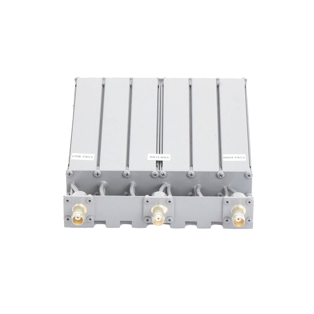 Duplexer SYSCOM Modificado en UHF, 6 Cav. 470-490 MHz, 50 Watt, 5 MHz Sep. Rechazo de Banda, BNC Hembras. - Image 2
