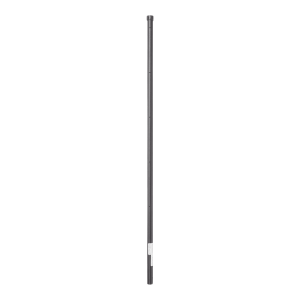 Poste de Esquina Negro de 1.2m para Cerca Electrificada de Tubo Galvanizado cal. 18 de 1"Diam. para 5 Aisladores (No incluidos).