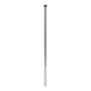 Poste de ESQUINA para Cerca Electrificada. Tubo Galvanizado cal. 18 de 1" Diam. y 0.8m Alto con Tapón, ideal para 3 Aisladores