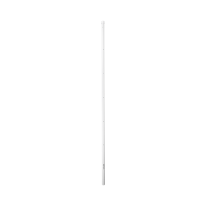 Poste de Esquina para Cerca Electrificada. Tubo Galva. de 1.4 m, cal. 18 de 1" Diam. + Pintura Blanca. Ideal para 6 Aisladores