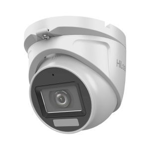 [Dual Light + ColorVu] Turret TURBOHD 2 megapixel / 30 mts IR + 20 mts luz blanca/ Lente 2.8 (100° de Visión) / Exterior IP66 / Audio por Coaxitron / TVI-AHD-CVI-CVBS / Metal / Smart-Hybrid Light