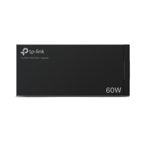 Inyector PoE++ (60W) / Gigabit 802.3 af/at/bt / 2 puerto 10/100/1000 Mbps / Plug and Play / Fuente alimientación Integrada