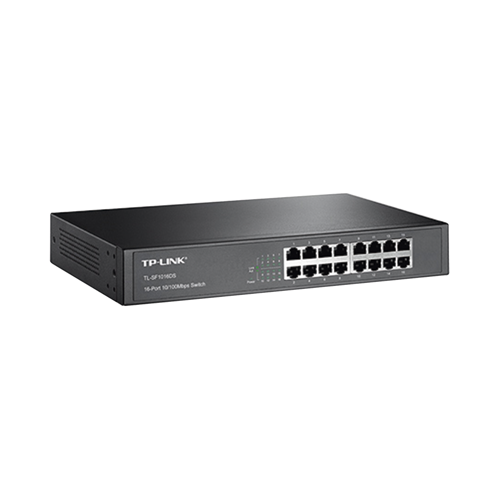 Switch no administrable de 16 puertos 10/100 Mbps de escritorio y para montaje en rack - Image 2