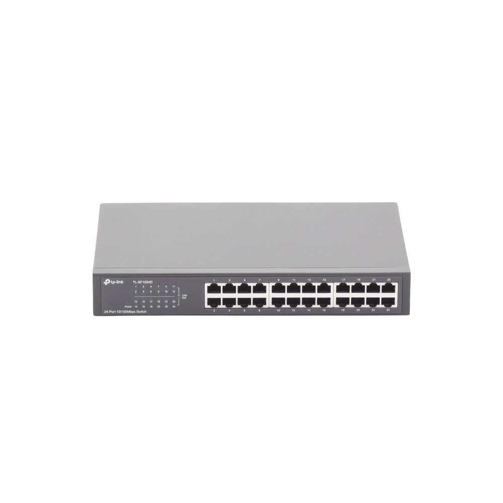 Switch no administrable de 24 puertos 10/100 Mbps para escritorio/rack - Image 2