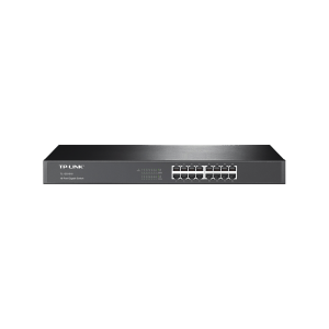 Switch Gigabit no administrable de 16 puertos 10/100/1000 Mbps para rack