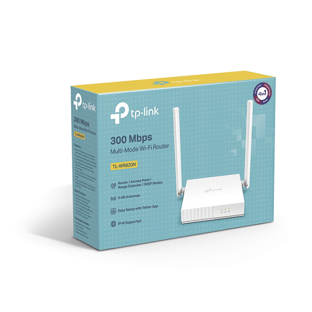 Router Inalámbrico WISP, 2.4 GHz, 300 Mbps, 2 antenas externas omnidireccional 5 dBi, 2 Puertos LAN 10/100 Mbps, 1 Puerto WAN 10/100 Mbps - Image 4