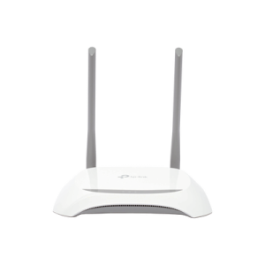 Router Inalámbrico WISP, 2.4 GHz, 300 Mbps, 2 antenas externas omnidireccional 5 dBi, 4 Puertos LAN 10/100 Mbps, 1 Puerto WAN 10/100 Mbps, control de ancho de banda (TL-WR840N)