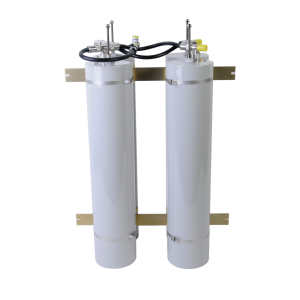 Duplexer Pasa Banda-Rechazo de Banda, 400-512 MHz, 4 Cavidades (5"Diá.) 1MHz, 350Watt, N Hembras.