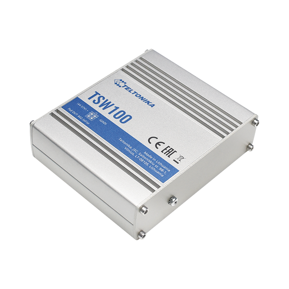 Switch Industrial No-Administrable 5 puertos Gigabit, PoE en 4 puertos 802.3af/at (120W) - Image 2