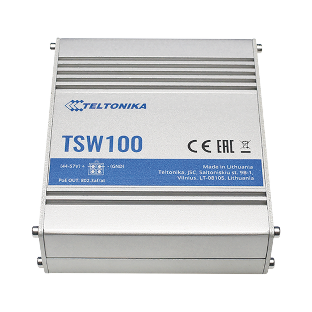 Switch Industrial No-Administrable 5 puertos Gigabit, PoE en 4 puertos 802.3af/at (120W) - Image 3