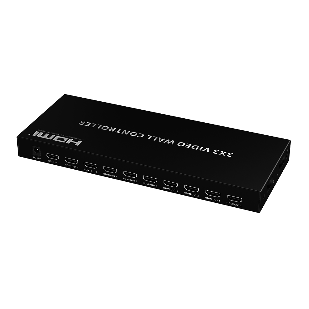 Controlador de video Wall | 1 entrada de fuente fuente HDMI a 9 salidas HDMI | 3x3 | 4K60Hz - Image 2