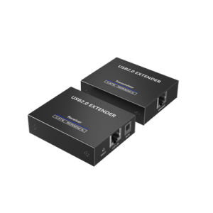 Kit EXTENSOR USB 2.0 de 4 Puertos para Distancias de Hasta  150 m | Soporta USB 2.0, USB 1.1 y USB 1.0 | UTP Cat 5e/6/6a/7 | Soporta Switch Gigabit | Ideal para Cámaras WEB, Impresoras, Escáner, Memorias, Mouse, etc. (TT150USB)