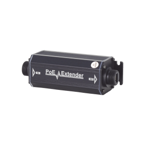 Extensor PoE / 100 Metros / Intemperie (IP66) /  60 Watts / 1 Puerto de Entrada  / 1 Puerto de Salida PoE / No requiere alimentación.