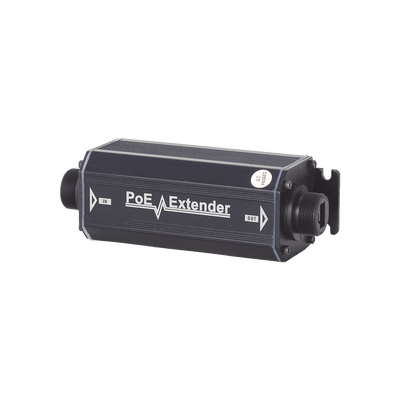 Extensor PoE / 100 Metros / Intemperie (IP66) / 60 Watts / 1 Puerto de Entrada / 1 Puerto de Salida PoE / No requiere alimentación. (TT-2001EX-POE)