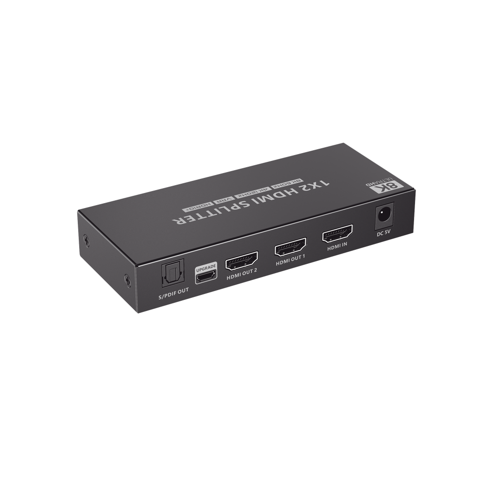 Splitter HDMI 1x2 | Velocidad de trasmisión 48 Gbps| Resolución 8k | Salida de audio| HDCP 2.3 - Image 2